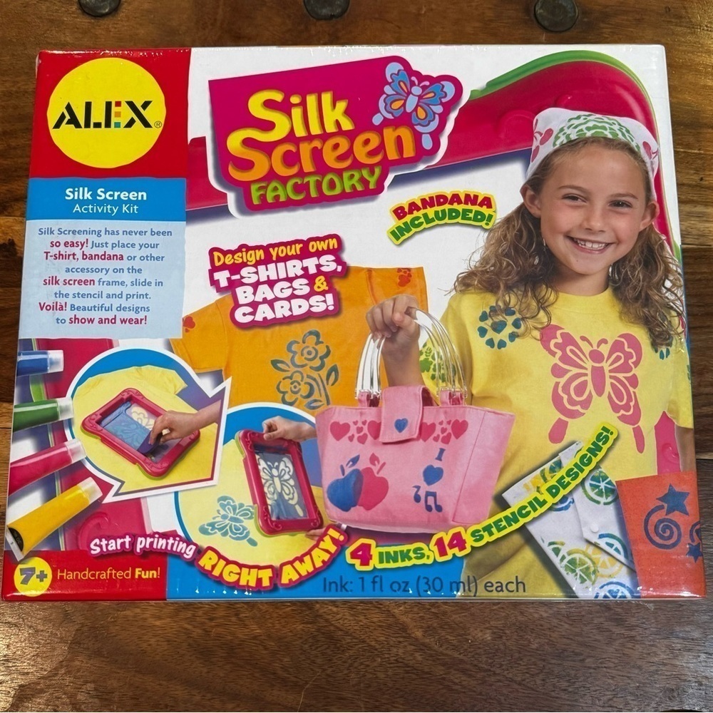 NIB ALEX Silk Screen Factory Kit - Picture 2 of 7